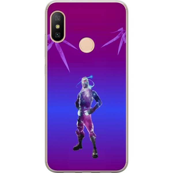 Xiaomi Redmi 6 Pro Läpinäkyvä kuori Fortnite