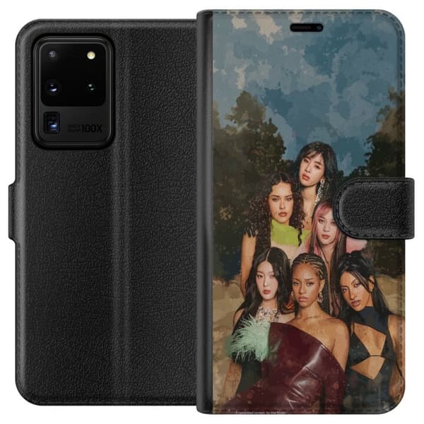 Kompatibel Tegnebogsetui til Samsung Galaxy S20 Ultra KATSEYE brun