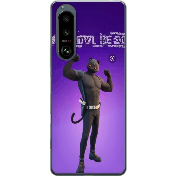 Sony Xperia 5 III Gennemsigtig cover Fortnite - Meowscles