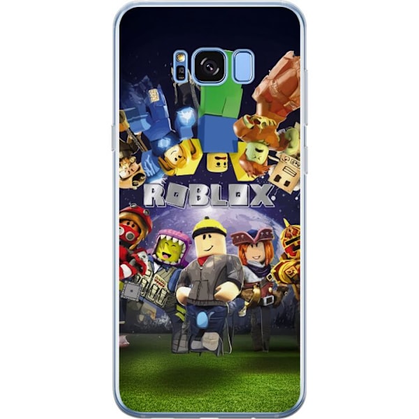 Samsung Galaxy S8+ Gennemsigtig cover Roblox Verden - Gaming E