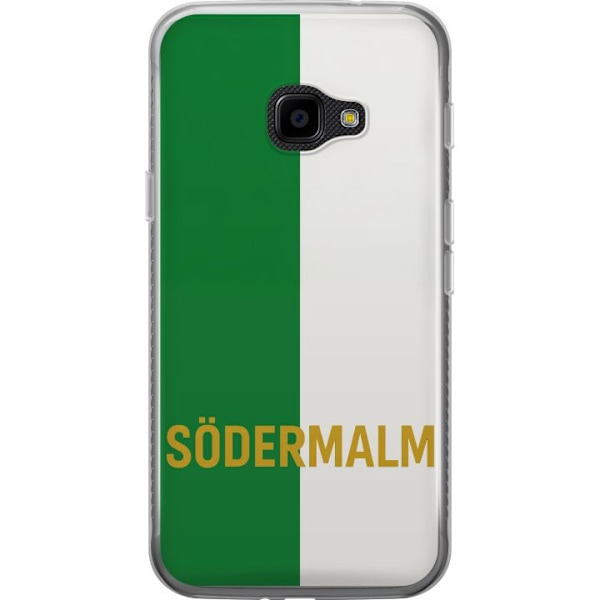 Samsung Galaxy Xcover 4 Läpinäkyvä kuori Södermalm - jalkapallo