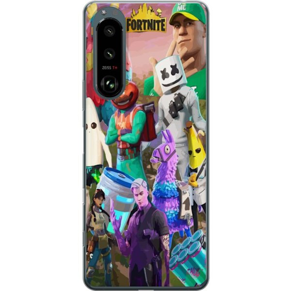 Sony Xperia 5 III Läpinäkyvä kuori Fortnite