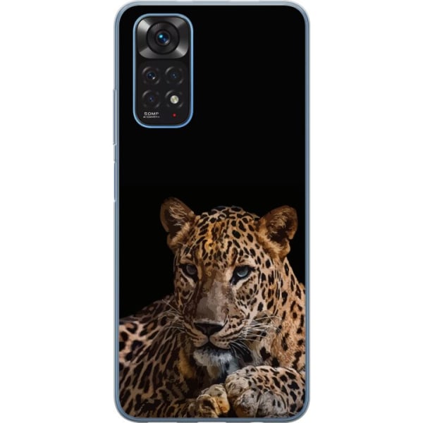 Xiaomi Redmi Note 11 Genomskinligt Skal Leopard