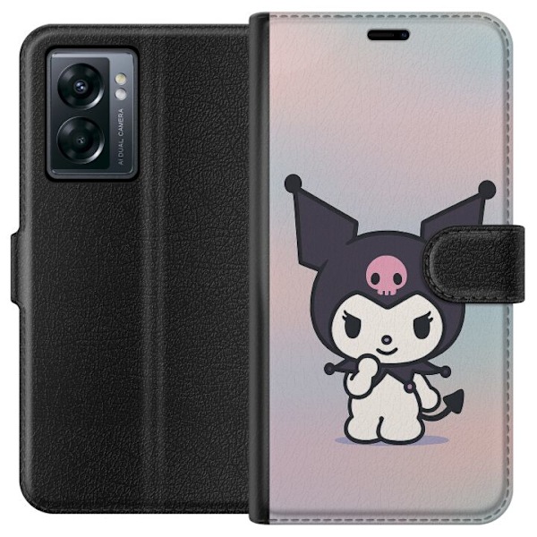 OnePlus Nord N300 Plånboksfodral Kawaii Sanrio Kuromi
