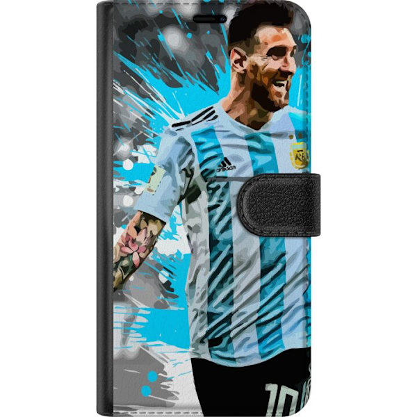 Apple iPhone 16 Pro Lompakkokotelo Lionel Messi