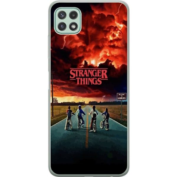 Samsung Galaxy A22 5G Genomskinligt Skal Stranger Things