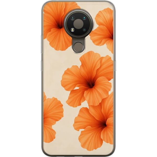 Nokia 3.4 Genomskinligt Skal Papaya Punch