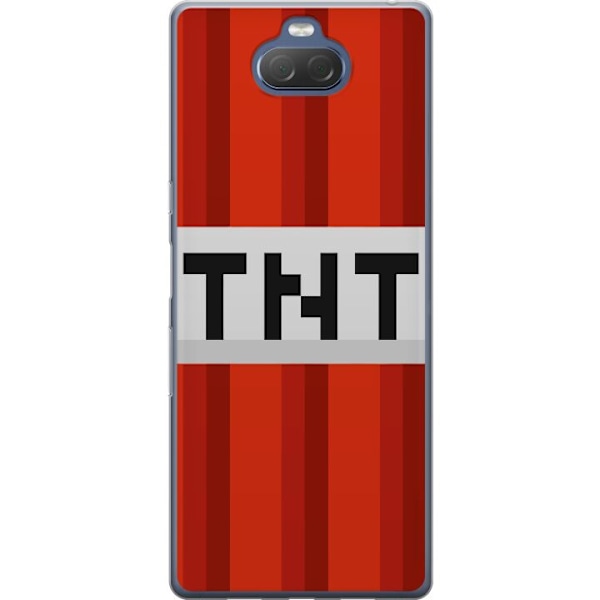 Sony Xperia 10 Plus Läpinäkyvä kuori Minecraft TNT
