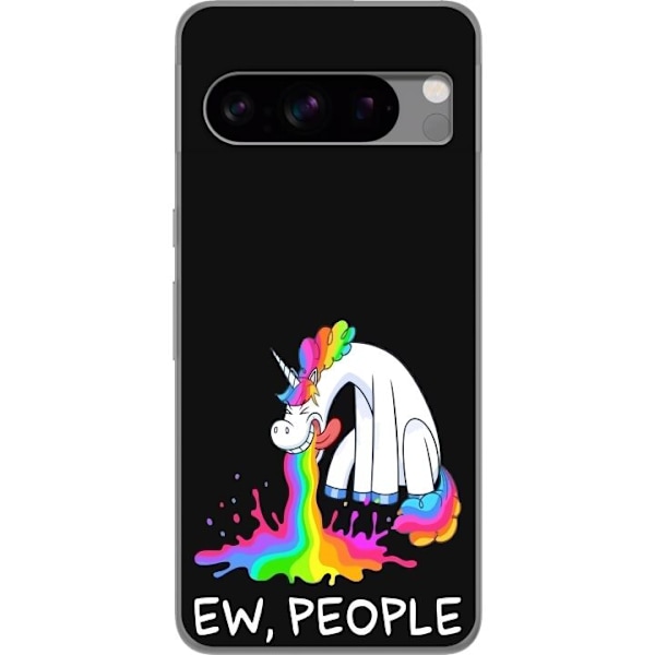 Google Pixel 8 Pro Gennemsigtig cover EW People Unicorn