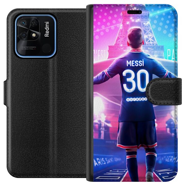 Xiaomi Redmi 10C Plånboksfodral Lionel Messi