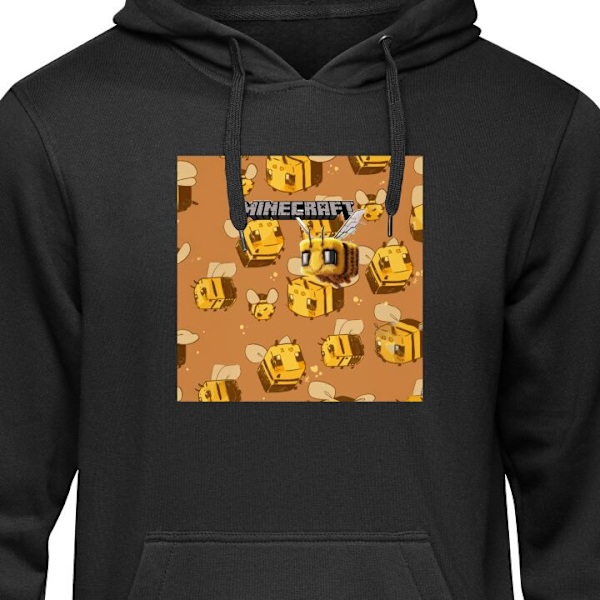 Hoodie för Vuxen | Bekväm Huvtröja Minecraft Bi