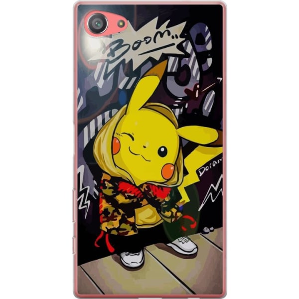 Sony Xperia Z5 Compact Gennemsigtig cover Pikachu