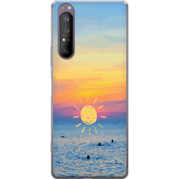 Sony Xperia 1 II Gennemsigtig cover Solnedgang