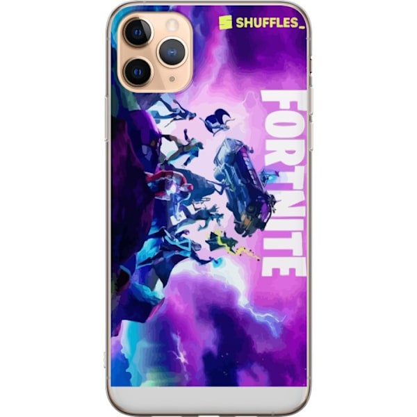 Apple iPhone 11 Pro Max Läpinäkyvä kuori Fortnite