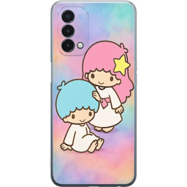 OnePlus Nord N200 5G Läpinäkyvä kuori Kawaii Sanrio Kiki Lola Little Twin Stars