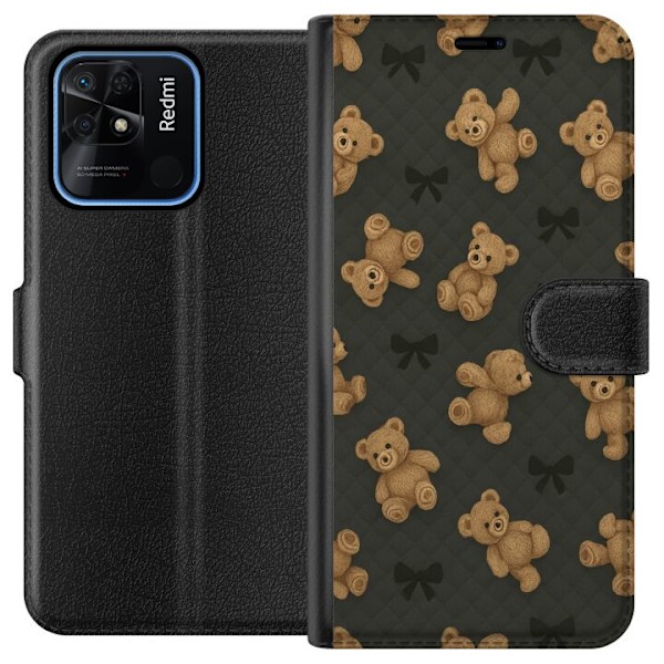 Xiaomi Redmi 10C Lommeboketui Teddy Klemmer