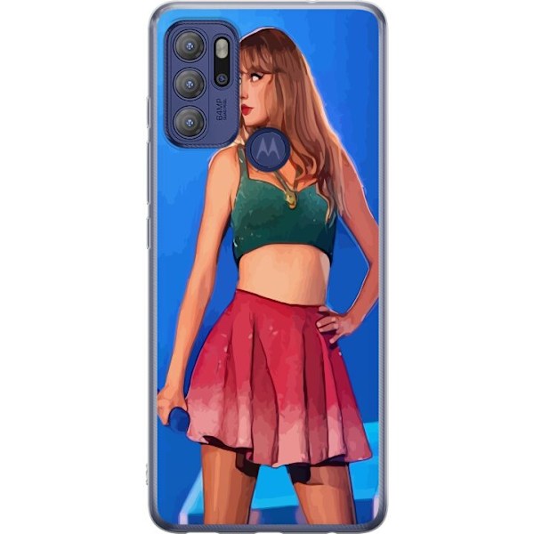 Motorola Moto G60S Gennemsigtig cover Taylor Swift