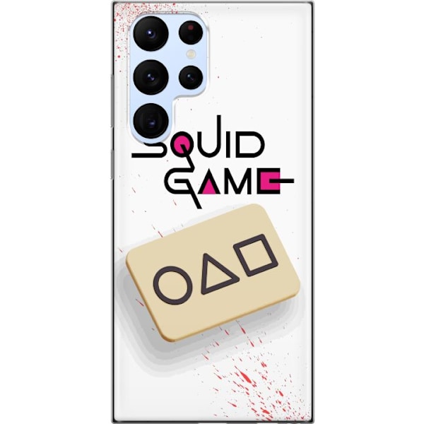 Samsung Galaxy S22 Ultra 5G Genomskinligt Skal Squid Game