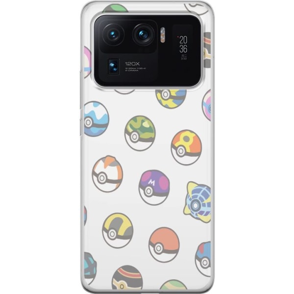 Xiaomi Mi 11 Ultra Gennemsigtig cover Pokemon