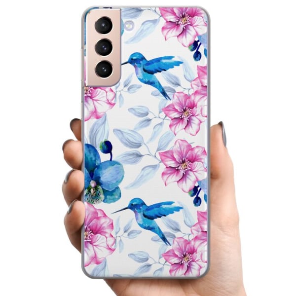 Samsung Galaxy S21+ 5G TPU Mobilskal Hummingbird