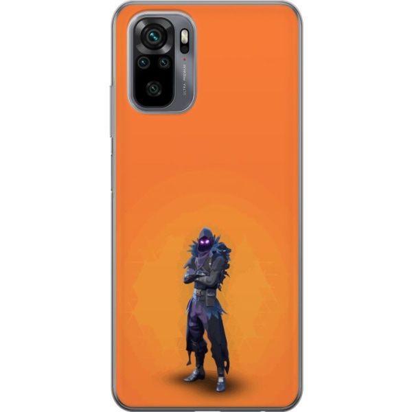 Xiaomi Redmi Note 10 Genomskinligt Skal Fortnite - Raven