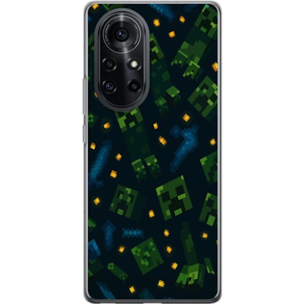 Huawei nova 8 Pro Läpinäkyvä kuori Minecraft Dungeons Mob