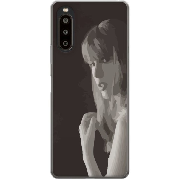 Sony Xperia 10 II Läpinäkyvä kuori Taylor Swift