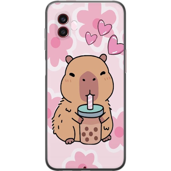 Samsung Galaxy Xcover6 Pro Gjennomsiktig deksel Kawaii Capybar
