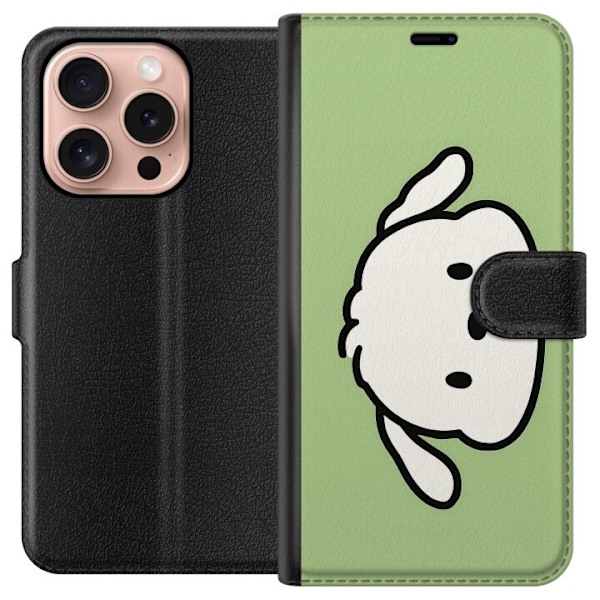 Apple iPhone 16 Pro Lompakkokotelo Snoopy Flip