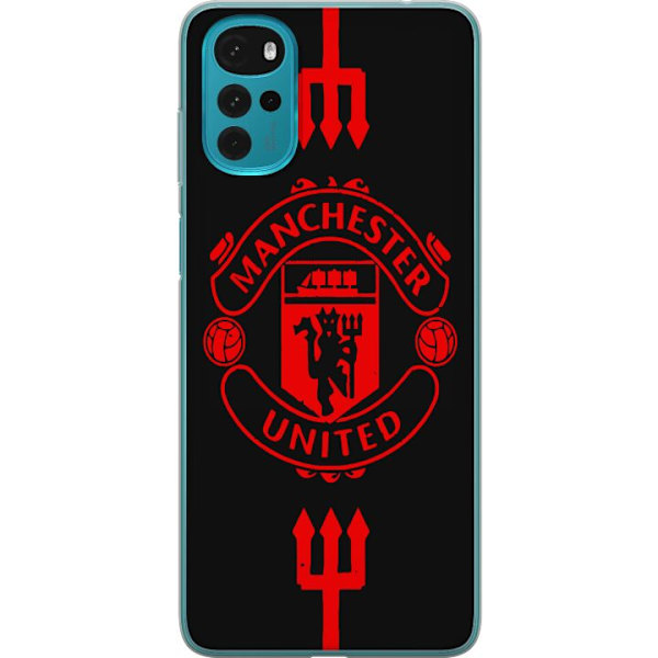 Motorola Moto G22 Gjennomsiktig deksel ManchesterUnited