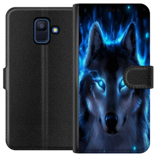 Samsung Galaxy A6 (2018) Tegnebogsetui Ulve