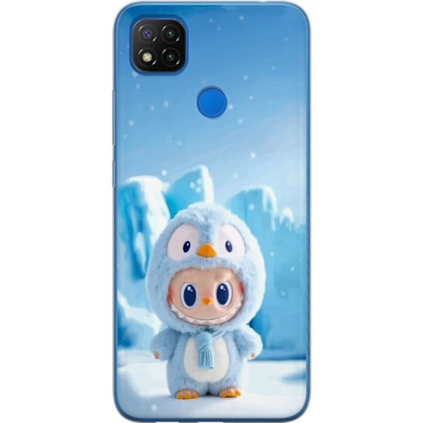 Xiaomi Redmi 9C NFC Läpinäkyvä kuori musta ritari fortnite