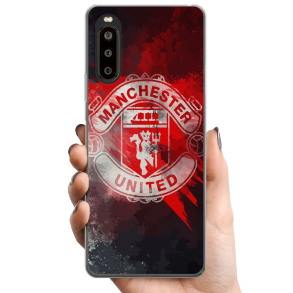 Sony Xperia 10 II TPU Mobilcover Manchester United FC