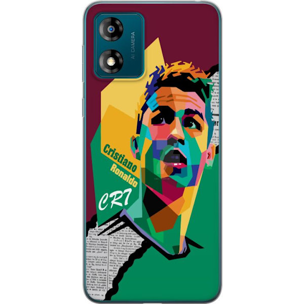 Motorola Moto E13 Läpinäkyvä kuori Ronaldo