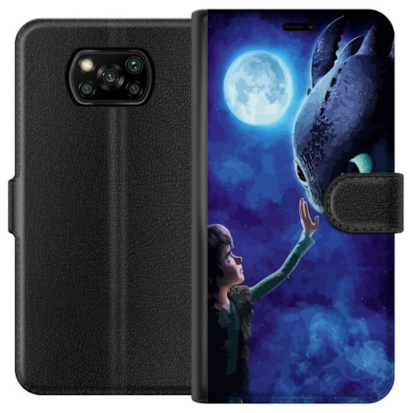 Xiaomi Poco X3 NFC Lompakkokotelo Kuinka Kouluttaa Lohikäärmeesi