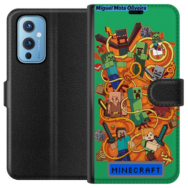 OnePlus 9 Tegnebogsetui Minecraft