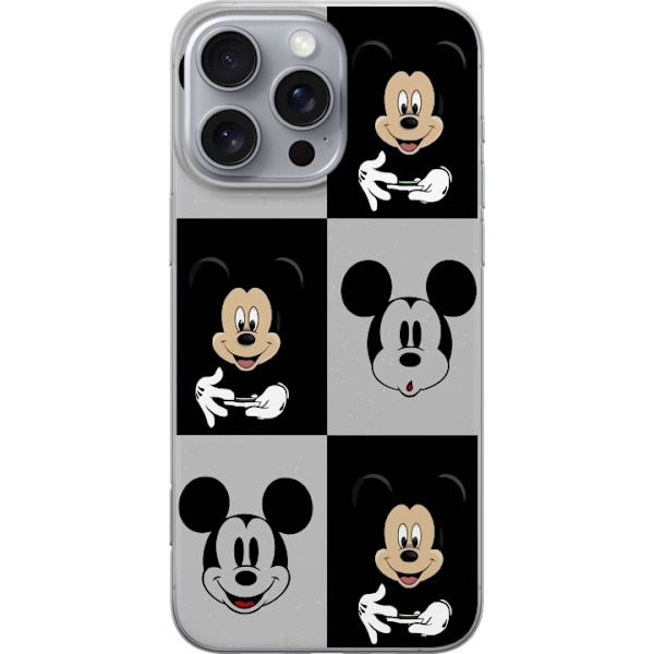 Apple iPhone 16 Pro Max Läpinäkyvä kuori Mickey Mouse