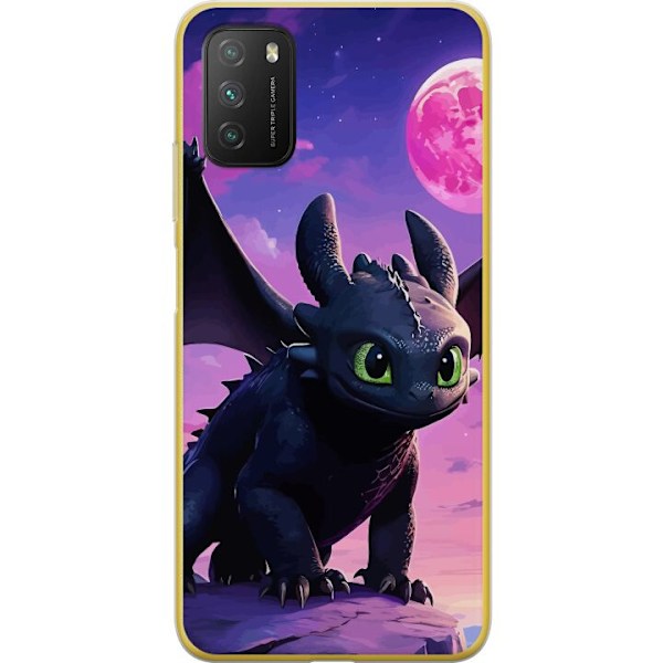 Xiaomi Poco M3  Genomskinligt Skal How to Train Your Dragon (Draktränaren)