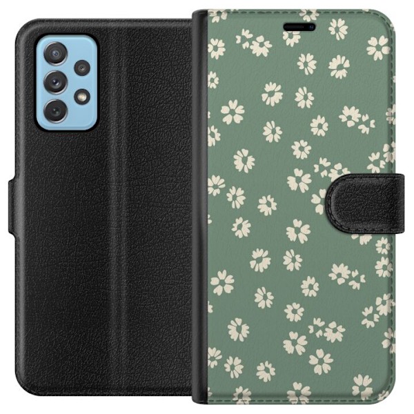 Samsung Galaxy A52 5G Plånboksfodral Blomsterdröm – färgglatt blommönster