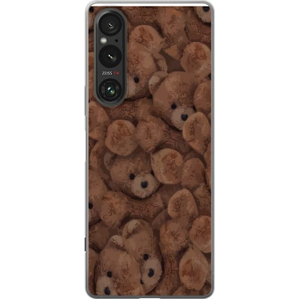 Sony Xperia 1 VI Gennemsigtig cover Teddy