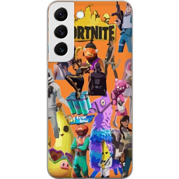 Samsung Galaxy S22+ 5G Gennemsigtig cover Fortnite