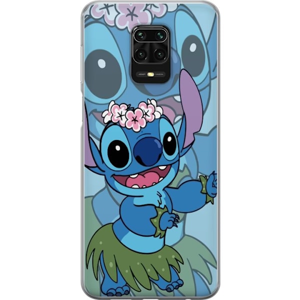 Xiaomi Redmi Note 9S Genomskinligt Skal Stitch under Stjärnorna – Magisk Anime-stil