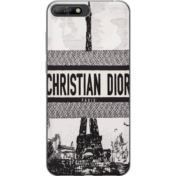 Huawei Y6 (2018) Gennemsigtig cover Christian Dior