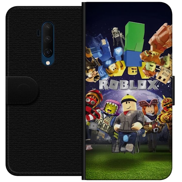 OnePlus 7T Pro Plånboksfodral Roblox Värld – Gamingäventyr för Barn & Ungdomar