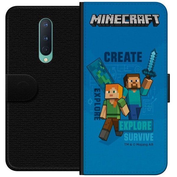 OnePlus 8 Lompakkokotelo Minecraft Luolastot