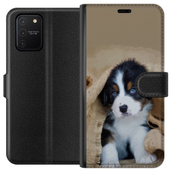 Samsung Galaxy S10 Lite Plånboksfodral Hundbebis
