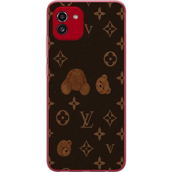 Samsung Galaxy A03 Gennemsigtig cover Plush Luxe