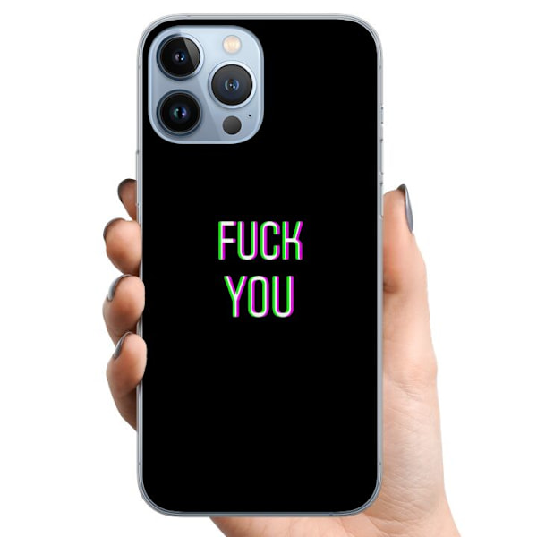 Apple iPhone 13 Pro Max TPU Matkapuhelimen kuori Helvetti teille