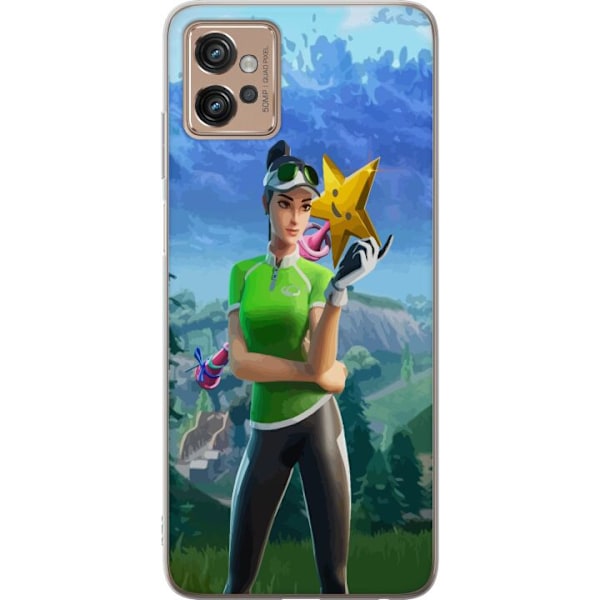 Motorola Moto G32 Gennemsigtig cover Fortnite