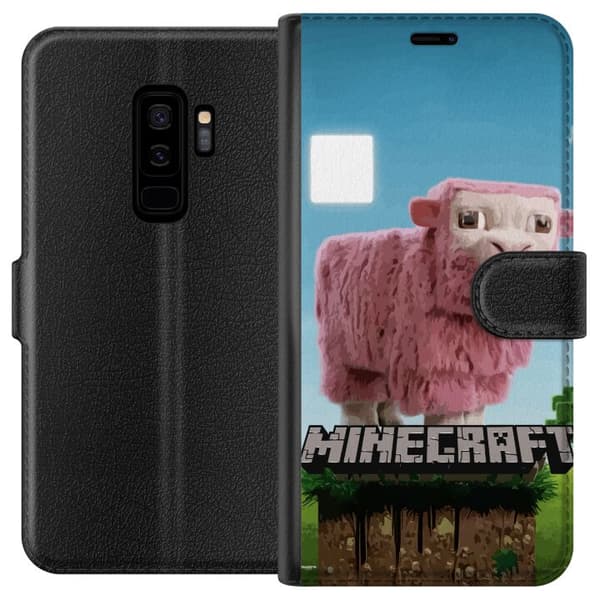 Kompatibel Tegnebogsetui til Samsung Galaxy S9+ A Minecraft Movie